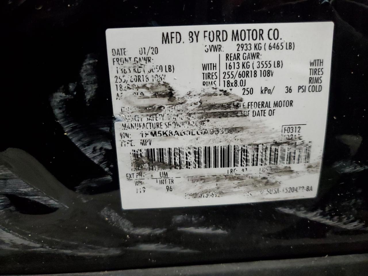 FORD EXPLORER POLICE INTERCEPTOR