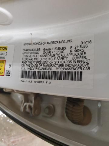 2018 HONDA ACCORD TOU - 1HGCV1F92JA089335