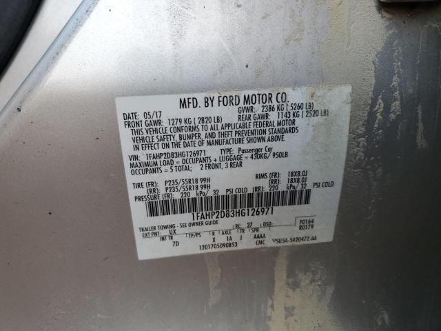 2017 FORD TAURUS SE 1FAHP2D83HG126971