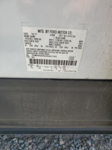 2018 FORD EXPLORER POLICE INTERCEPTOR 1FM5K8AR4JGA21143