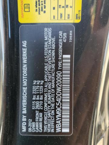 2013 BMW 650 I - WBAYM9C54DDW20090