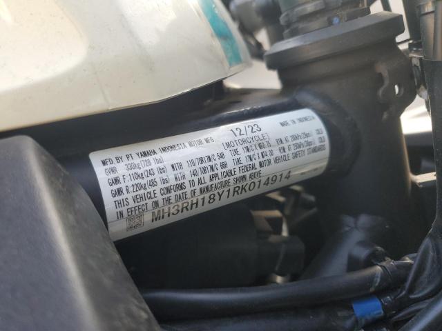 2024 YAMAHA YZFR3 A #3309649938
