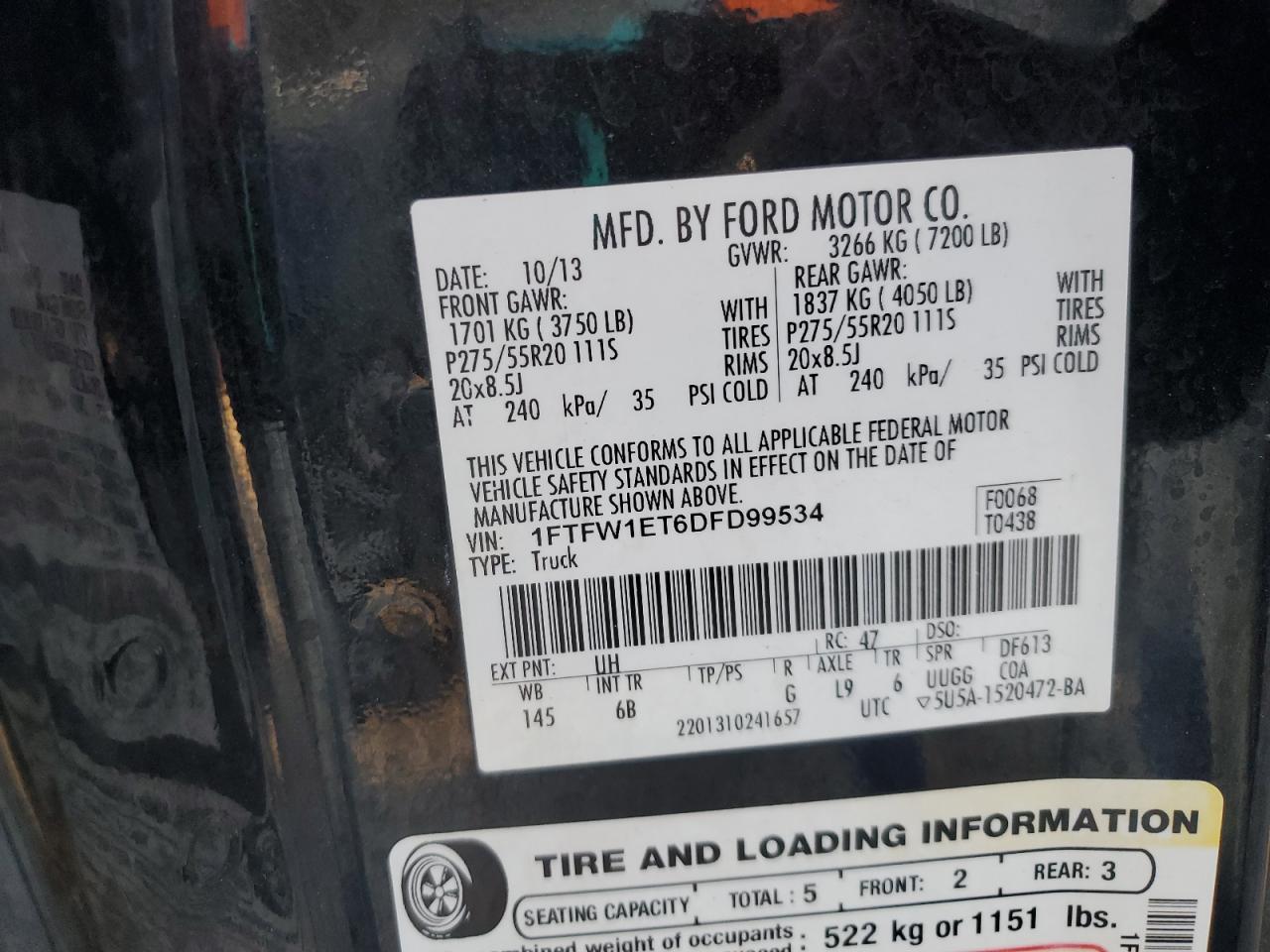 FORD F-150 SUPERCREW