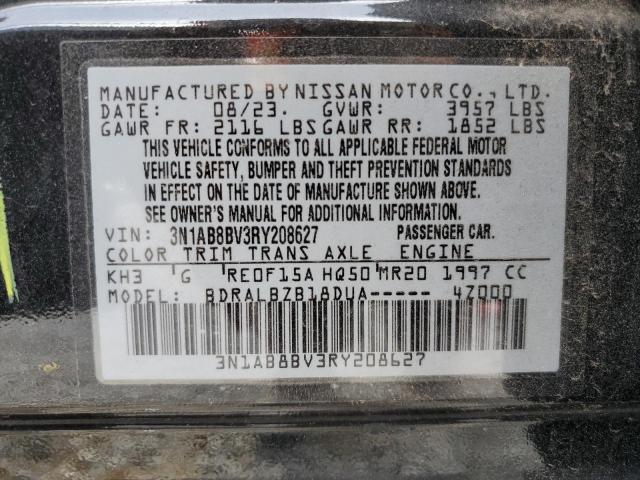 2024 NISSAN SENTRA S - 3N1AB8BV3RY208627