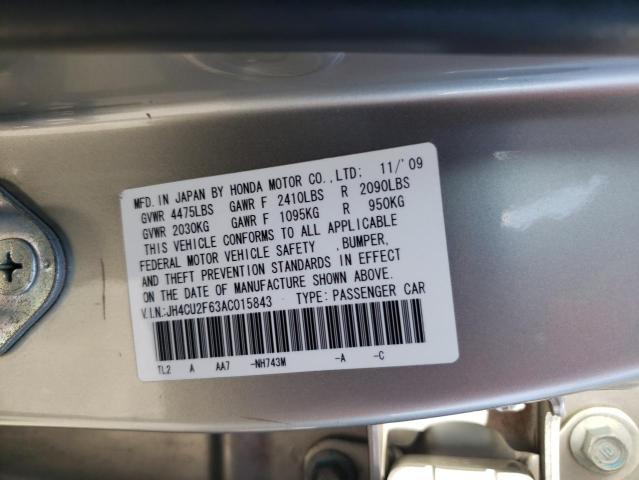 2010 ACURA TSX #3285009946