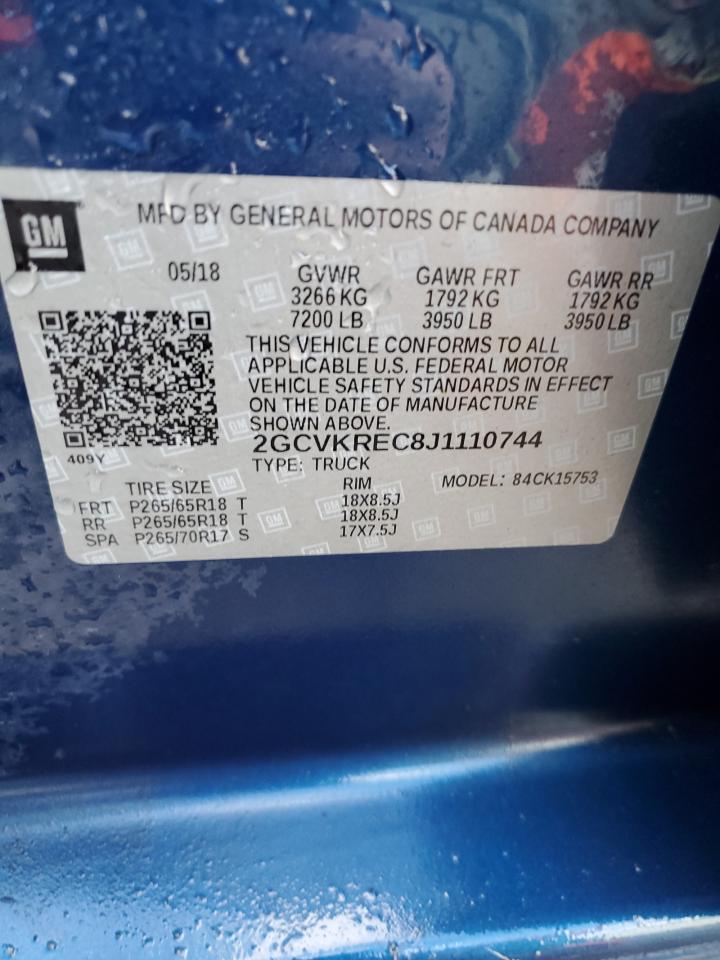 CHEVROLET SILVERADO K1500 LT