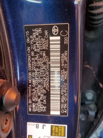 2015 TOYOTA PRIUS - JTDKN3DU4F0464457