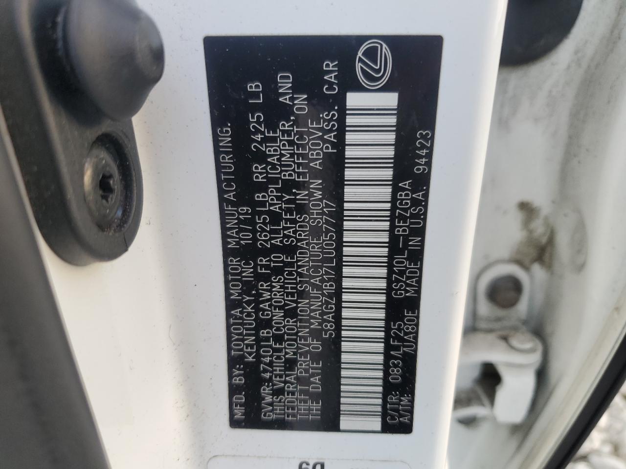 LEXUS ES 350 F SPORT