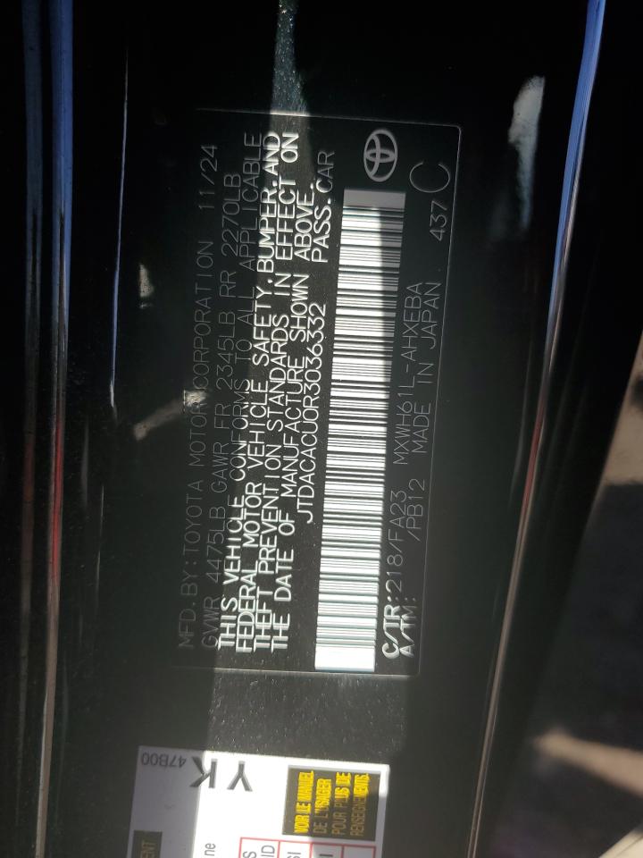 TOYOTA PRIUS PRIME SE