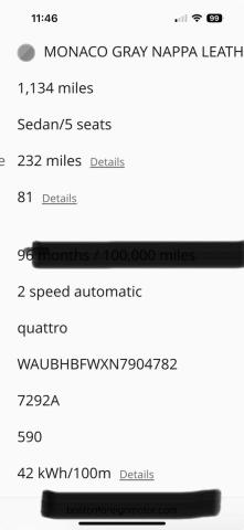 2022 AUDI RS E-TRON - WAUBHBFWXN7904782