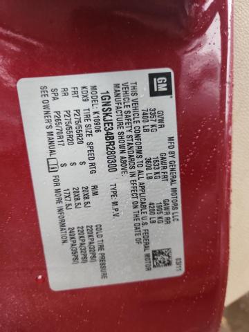 2011 CHEVROLET SUBURBAN K - 1GNSKJE34BR280300