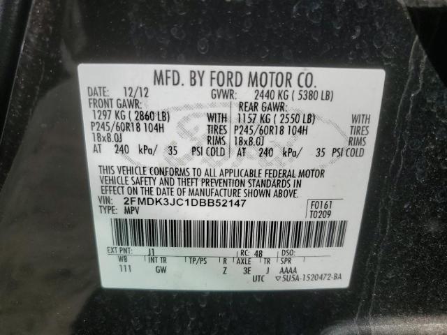 2013 FORD EDGE SEL #3282423270