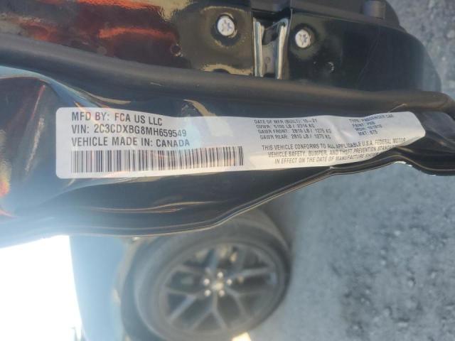 2021 DODGE CHARGER SX - 2C3CDXBG8MH659549