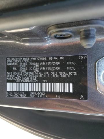 2021 TOYOTA SEQUOIA LI #3284658358