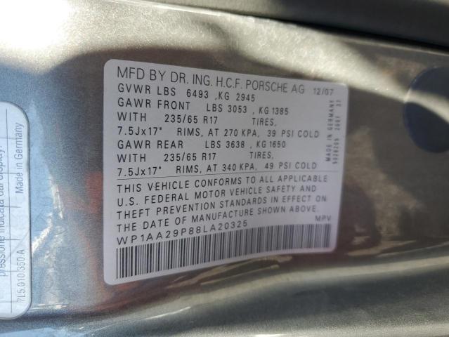 2008 PORSCHE CAYENNE #3297884789