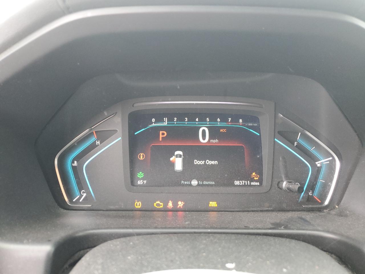 Lot #3302824889 2020 HONDA ODYSSEY EX