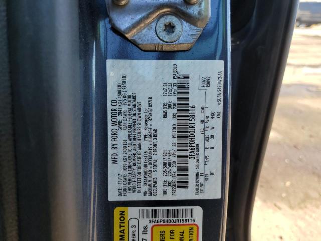 2018 FORD FUSION SE #3278584956