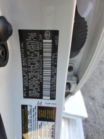 2014 TOYOTA CAMRY L - 4T1BF1FK7EU443019