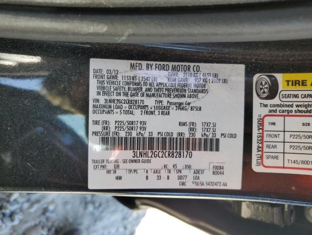 2012 LINCOLN MKZ #3285634271