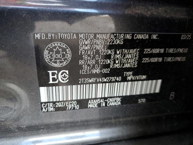 2025 TOYOTA RAV4 XSE - 2T35WRFV4SW279740