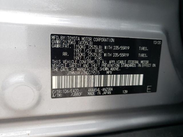 2021 TOYOTA RAV4 LIMITED #3302707006