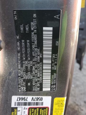 2014 TOYOTA SIENNA XLE - 5TDDK3DC4ES085835