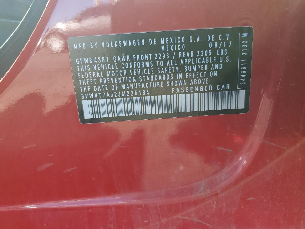 VOLKSWAGEN JETTA GLI