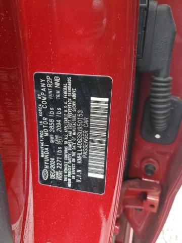 2025 HYUNDAI ELANTRA SE KMHLL4DG3SU950153