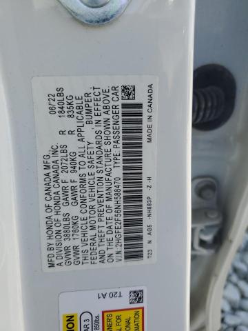 2022 HONDA CIVIC SPORT #3283873415