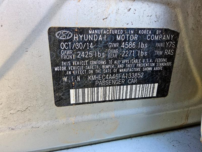 2015 HYUNDAI SONATA HYB - KMHEC4A46FA133852