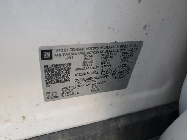 2019 GMC TERRAIN SLE - 3GKALMEV7KL220995