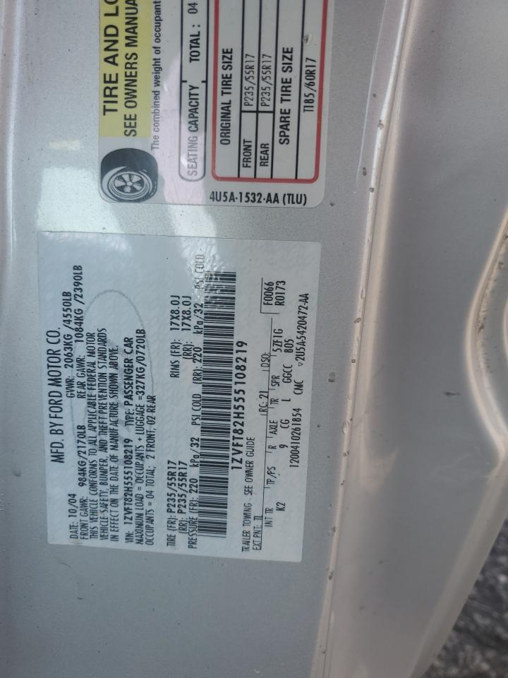 Lot #3285568285 2005 FORD MUSTANG GT