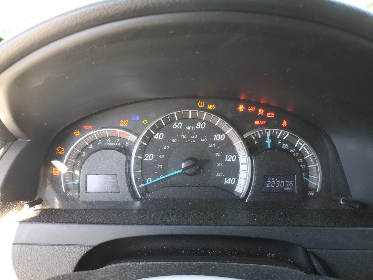 Lot #3318026366 2014 TOYOTA CAMRY L