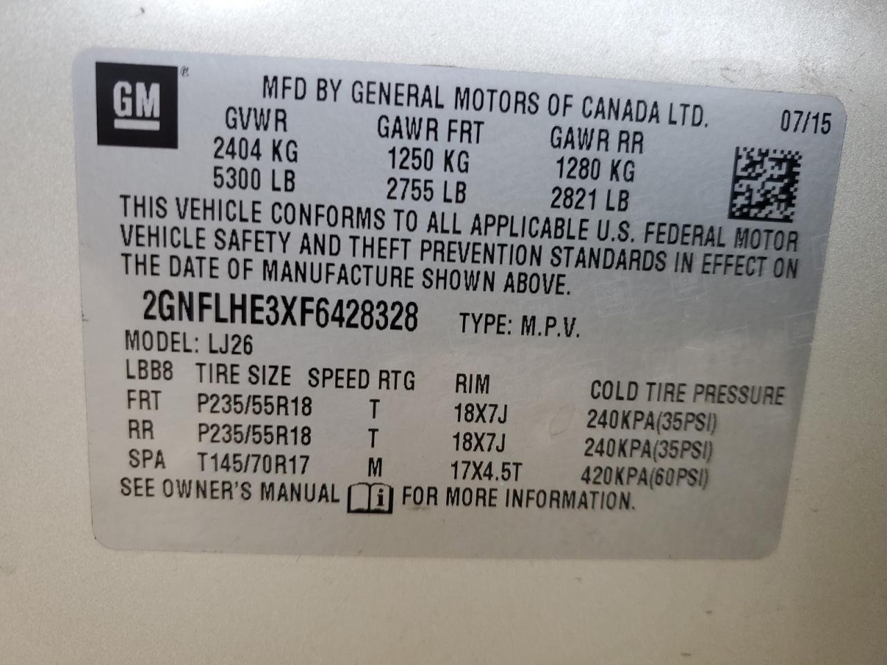 CHEVROLET EQUINOX LTZ