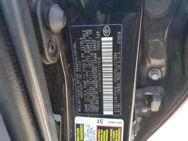 2023 TOYOTA CAMRY LE #3294325882