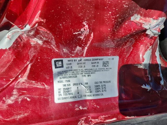 2021 CHEVROLET TRAILBLAZE #3298158263