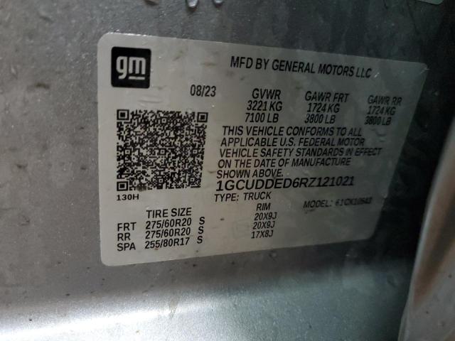 2024 CHEVROLET SILVERADO - 1GCUDDED6RZ121021