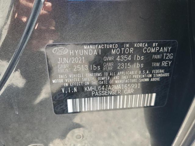 2021 HYUNDAI SONATA SEL #3292578858