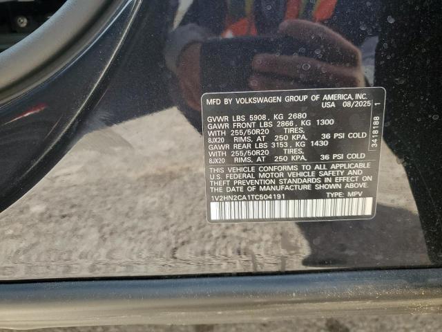 2026 VOLKSWAGEN ATLAS SE - 1V2HN2CA1TC504191