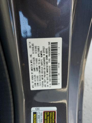 2014 HONDA ACCORD EXL #3294687033