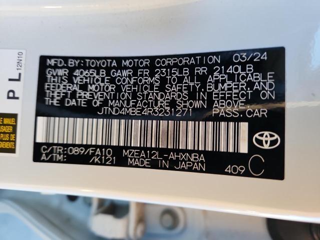 2024 TOYOTA COROLLA SE #3303052608