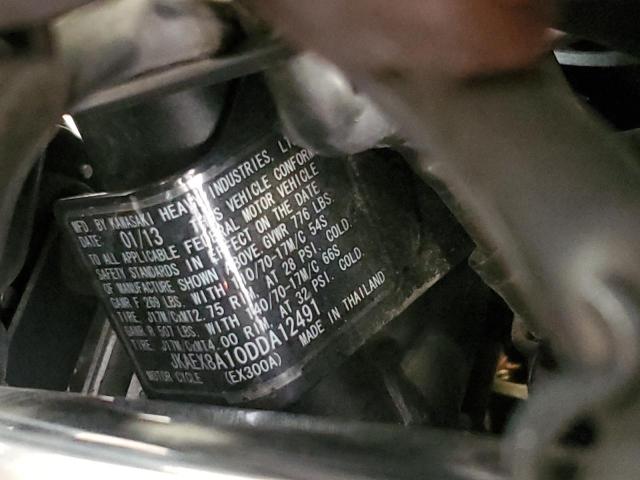 2013 KAWASAKI EX300 A - JKAEX8A10DDA12491