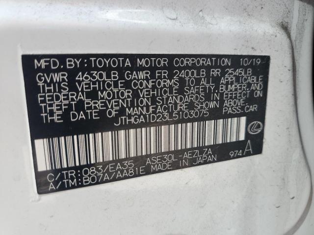 2020 LEXUS IS 300 F S #3291360158