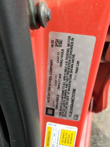 2021 CHEVROLET SPARK LS - KL8CB6SA4MC701086