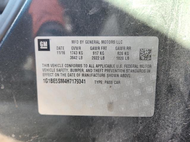 2017 CHEVROLET CRUZE LT #3301627624