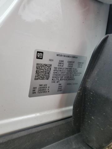 2025 CHEVROLET TRAX 2RS - KL77LJEP5SC004903