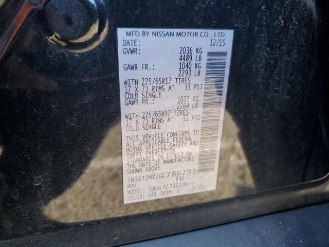 2016 NISSAN ROGUE S #3281413024