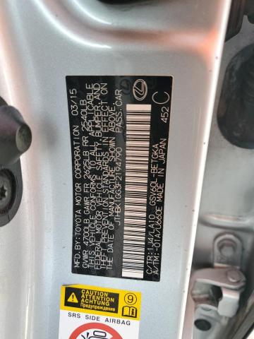 2015 LEXUS ES 350 JTHBK1GG3F2194790