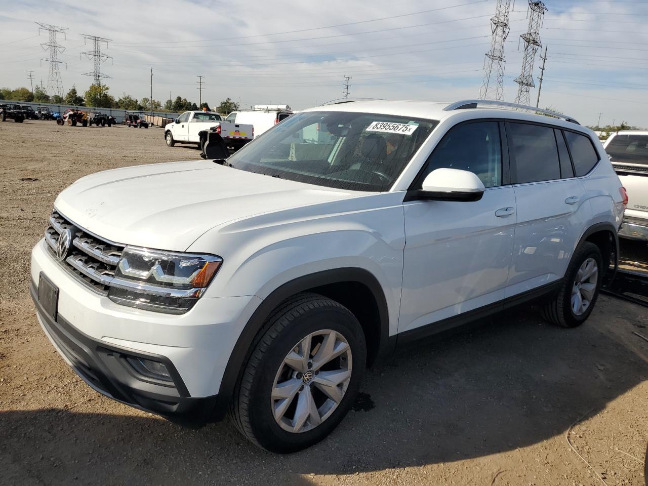 Lot #3286664289 2019 VOLKSWAGEN ATLAS SE
