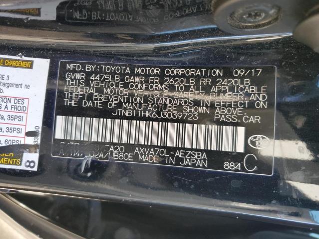 2018 TOYOTA CAMRY L - JTNB11HK6J3039723